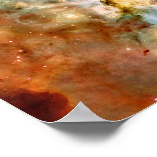 Carina Nebula Galaxy Poster (Hoek)