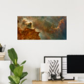Carina Nebula - Gegevens - Grote wolken Poster (Thuiskantoor)