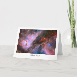 Carina Nebula - Gezegde Hartelijk dank Bedankkaart