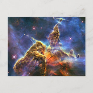 Carina Nebula Hubble Space Briefkaart