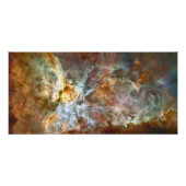 Carina Nebula Hubble Space Foto Afdruk (Voorkant)