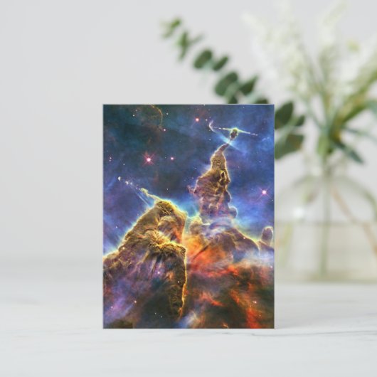 Carina Nebula (Hubble Telescope) Briefkaart (Staand voorkant)