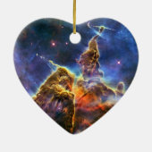 Carina Nebula (Hubble Telescope) Keramisch Ornament (Achterkant)