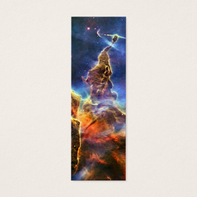Carina Nebula (Hubble Telescope) Mini Visitekaartjes (Voorkant)