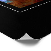 Carina Nebula in constellatie Argo Navis Poster (Hoek)