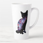 Carina Nebula Milky Way Galaxy Cat Silhouette Mok (Rechts)