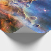 Carina Nebula Mystic Mountain Buitenspatie Cadeaupapier (Hoek)