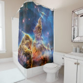 Carina Nebula Mystic Mountain Buitenspatie Douchegordijn (In situ)