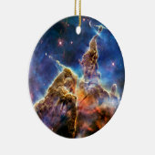Carina Nebula Mystic Mountain Buitenspatie Keramisch Ornament (Rechts)