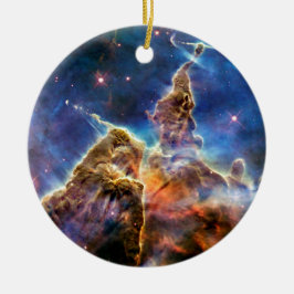 Carina Nebula Mystic Mountain Buitenspatie Keramisch Ornament