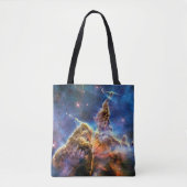 Carina Nebula Mystic Mountain Buitenspatie Tote Bag (Voorkant)