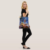 Carina Nebula Mystic Mountain Buitenspatie Tote Bag (Op model)