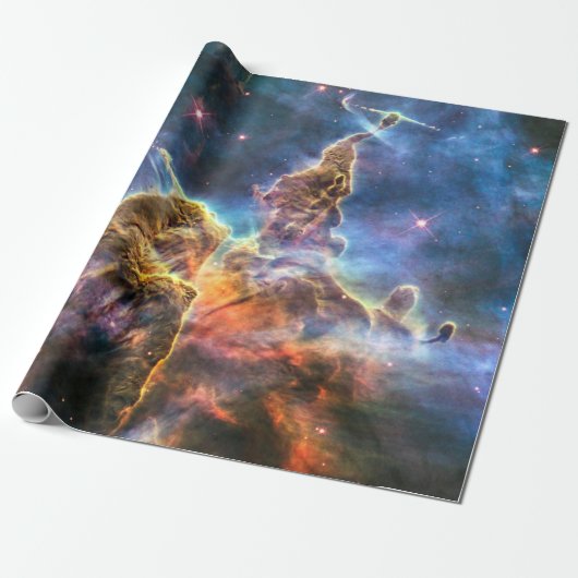 Carina Nebula Mystic Mountain Buitenspatie Univers Cadeaupapier (Uitgerold)