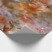 Carina Nebula NASA Hubble Telescope Space Foto Cadeaupapier (Hoek)