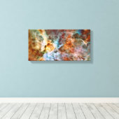 Carina Nebula NASA Hubble Telescope Space Foto Canvas Afdruk (Insitu (Houten vloer))