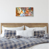 Carina Nebula NASA Hubble Telescope Space Foto Canvas Afdruk (Insitu (Slaapkamer))