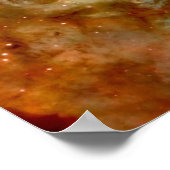 Carina Nebula NASA Hubble Telescope Space Foto Poster (Hoek)