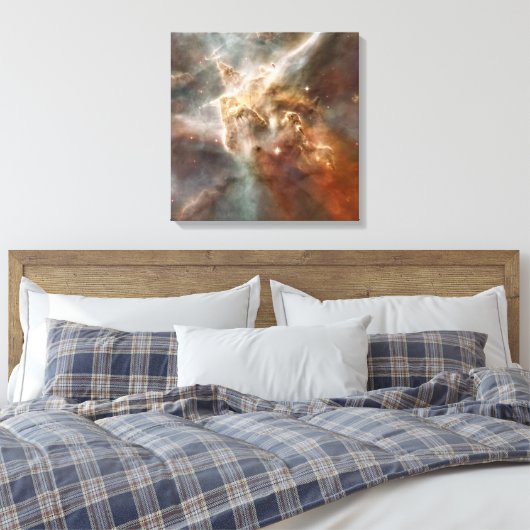 Carina Nebula NGC 3372 NASA Canvas Afdruk (Insitu (Slaapkamer))