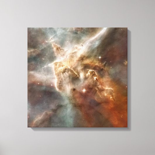 Carina Nebula NGC 3372 NASA Canvas Afdruk (Voorkant)
