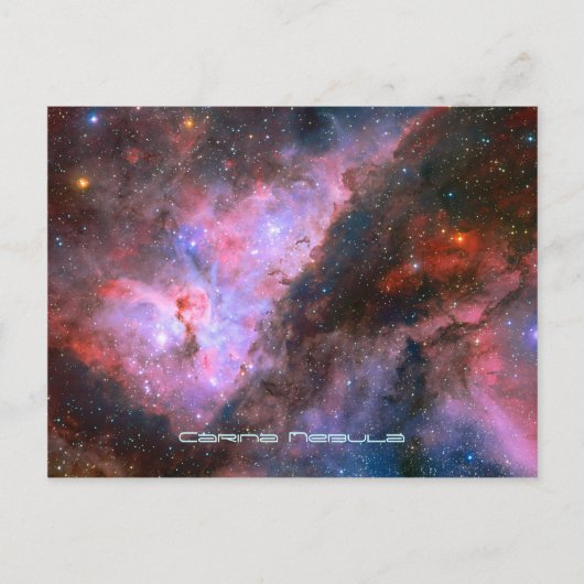 Carina Nebula - Ons adembenemend universum Briefkaart (Voorkant)