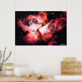 Carina Nebula Poster (Keuken)