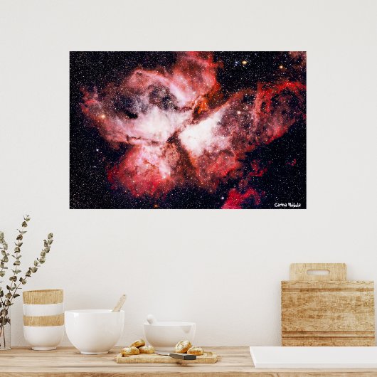 Carina Nebula Poster (Keuken)