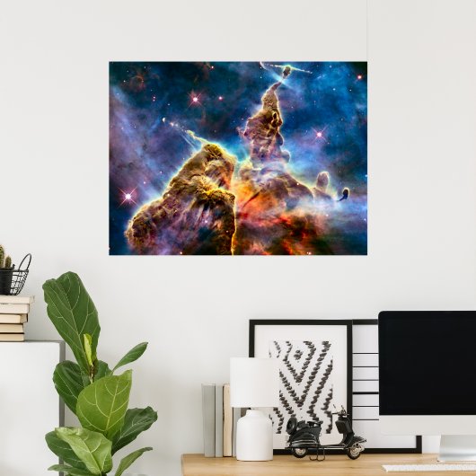Carina Nebula Poster (Thuiskantoor)