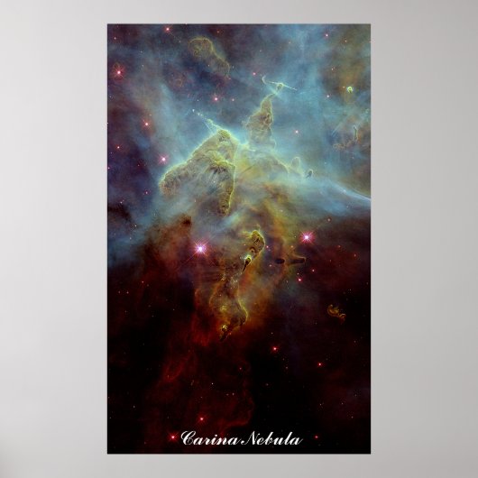 Carina Nebula Poster (Voorkant)