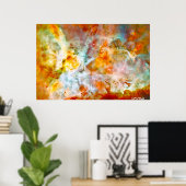 Carina Nebula Poster (Thuiskantoor)