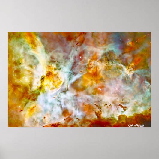 Carina Nebula Poster (Voorkant)