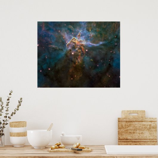 Carina Nebula Poster - 20 jaar Hubble (Keuken)