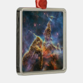 Carina Nebula Print Metalen Ornament (Rechts)