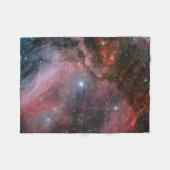 Carina Nebula rond de Wolf-Rayet ster WR 22 Fleece Deken (Voorkant (Horizontaal))