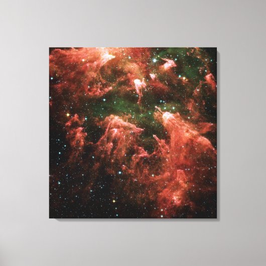 Carina Nebula Space Foto Canvas Afdruk (Voorkant)