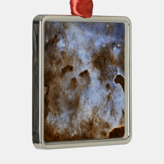 Carina Nebula Star-vormende pijlers Metalen Ornament (Rechts)