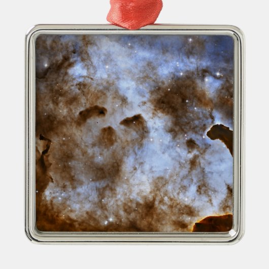 Carina Nebula Star-vormende pijlers Metalen Ornament (Voorkant)