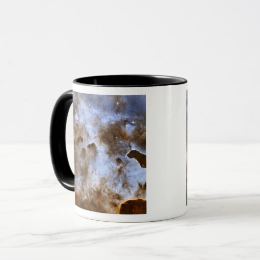 Carina Nebula Star-vormende pijlers Mok (Voorkant links)