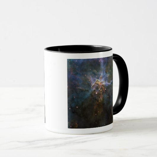 Carina Nebula Star-vormende pijlers Mok (Voorkant rechts)