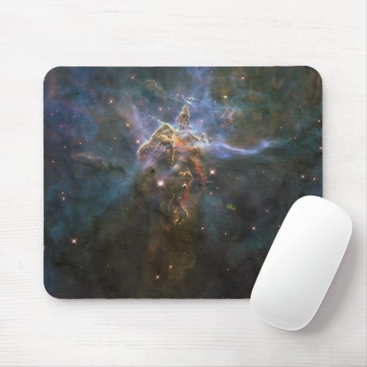 Carina Nebula Star-vormende pijlers Muismat (Met muis)