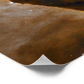 Carina Nebula Star-vormende pijlers Poster (Hoek)