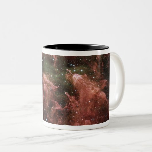 Carina Nebula Tweekleurige Koffiemok (Voorkant rechts)