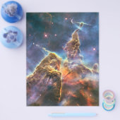 Carina Nebula van de Hubble Ruimtetelescoop Flyer (Enkel)