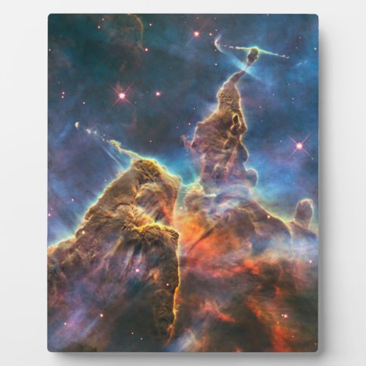 Carina Nebula van de Hubble ruimtetelescoop Fotoplaat (Voorkant)