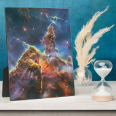 Carina Nebula van de Hubble ruimtetelescoop Fotoplaat (Zijkant)