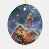 Carina Nebula van de Hubble Ruimtetelescoop Keramisch Ornament (Links)