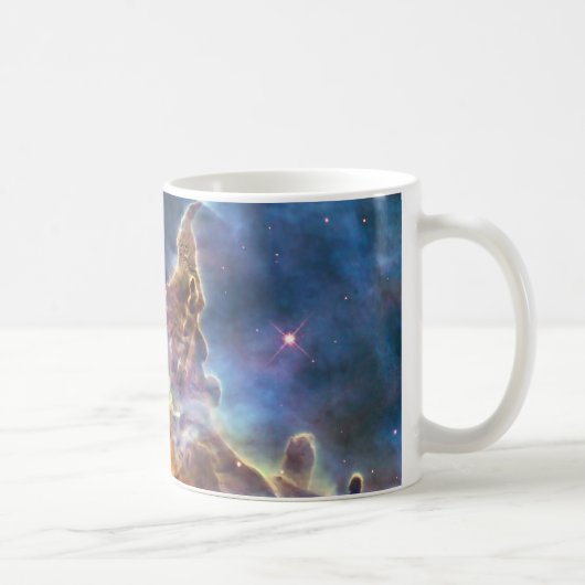 Carina Nebula van de Hubble Ruimtetelescoop Koffiemok (Rechts)