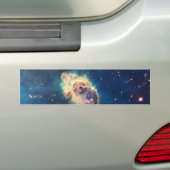 Carina Nebula van Hubble's breedbeeldcamera Bumpersticker (Op auto)