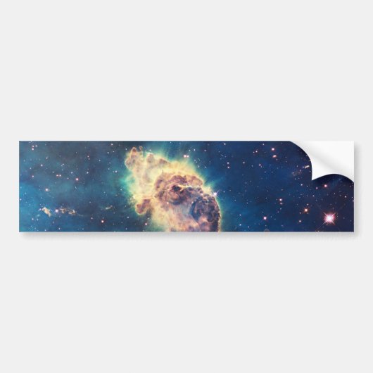 Carina Nebula van Hubble's breedbeeldcamera Bumpersticker (Voorkant)