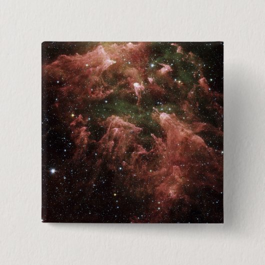 Carina Nebula Vierkante Button 5,1 Cm (Voorkant)