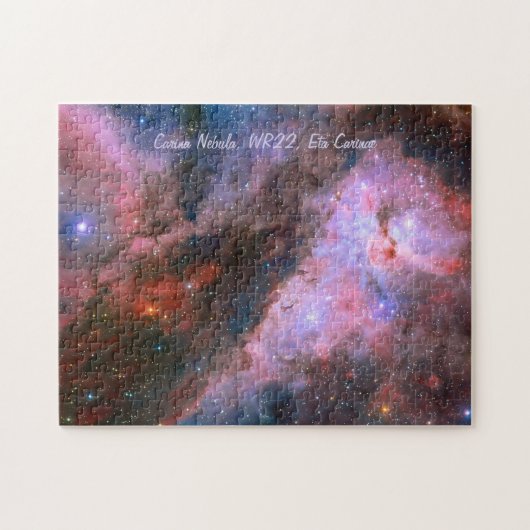 Carina Nebula, WR22, Eta Carinae Legpuzzel (Horizontaal)